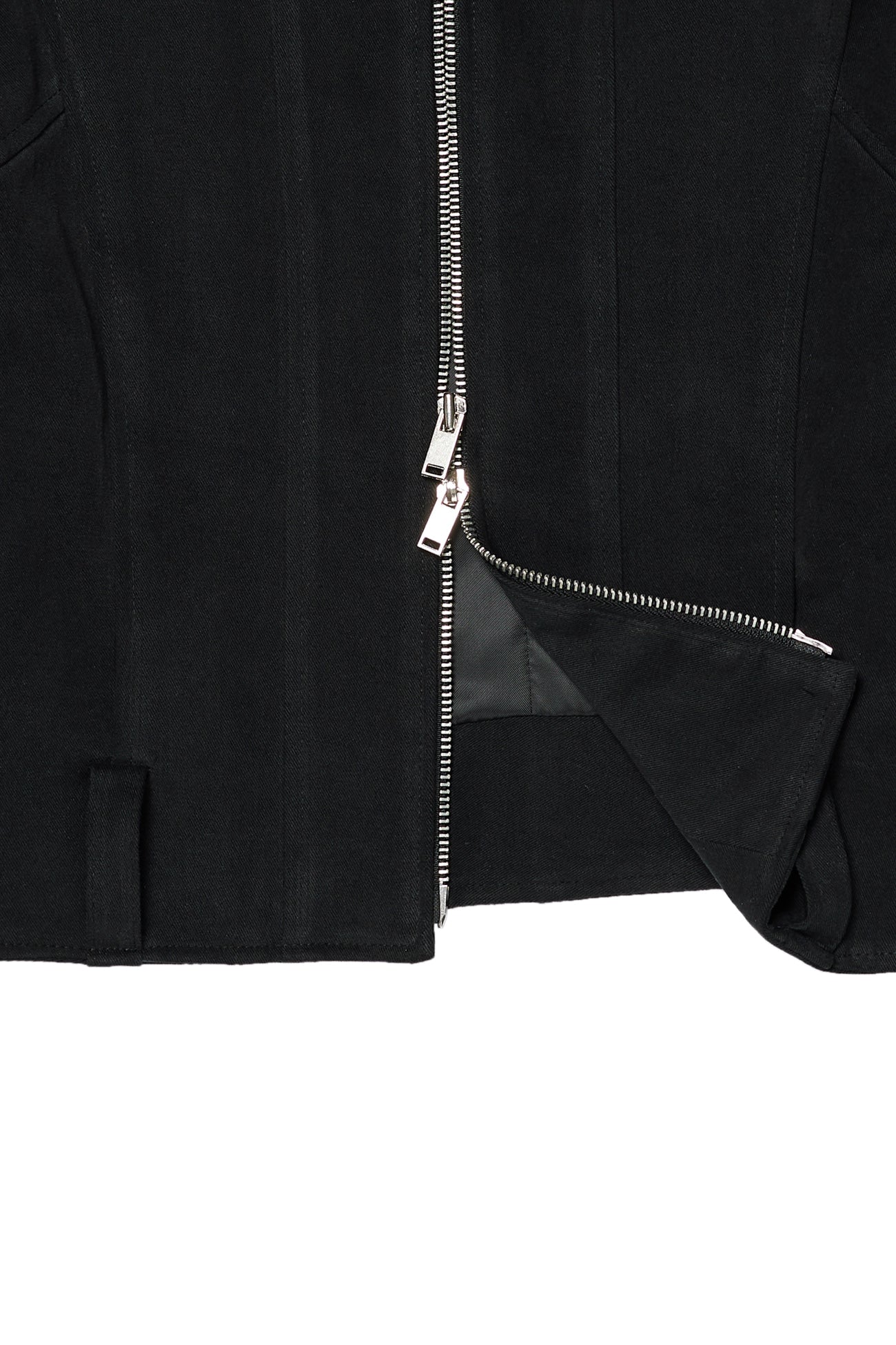 Deinet - Deinet Belted Cotton Jacket (Black) product image 18 | TRAB K-Fashion Australia