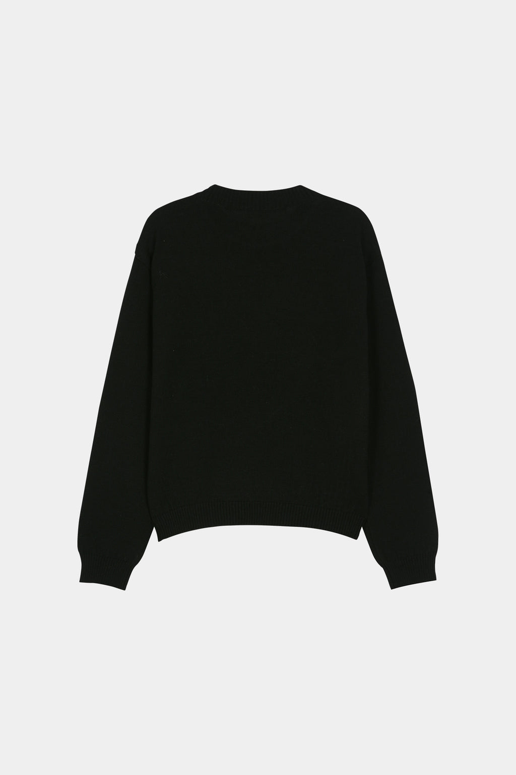 Andersson Bell - Girl's Heart Message Crew-Neck Sweater (Black) product image 9 | TRAB K-Fashion Australia