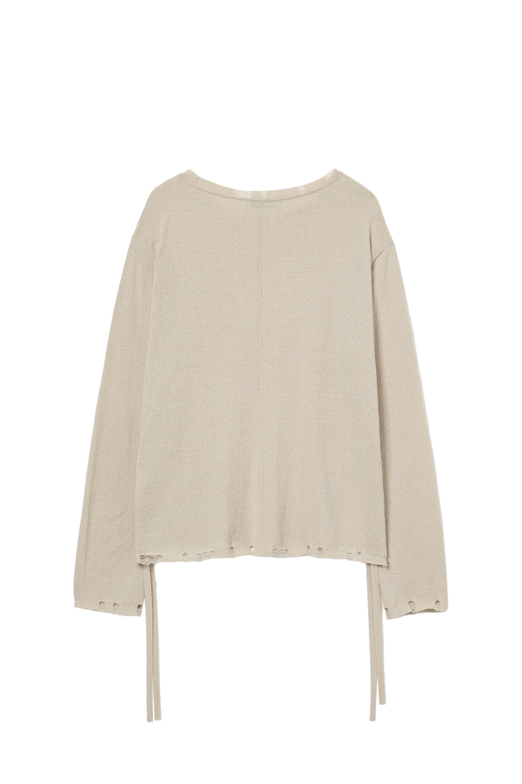 Deinet - Side Tie Knit (Beige) product image 2 | TRAB K-Fashion Australia
