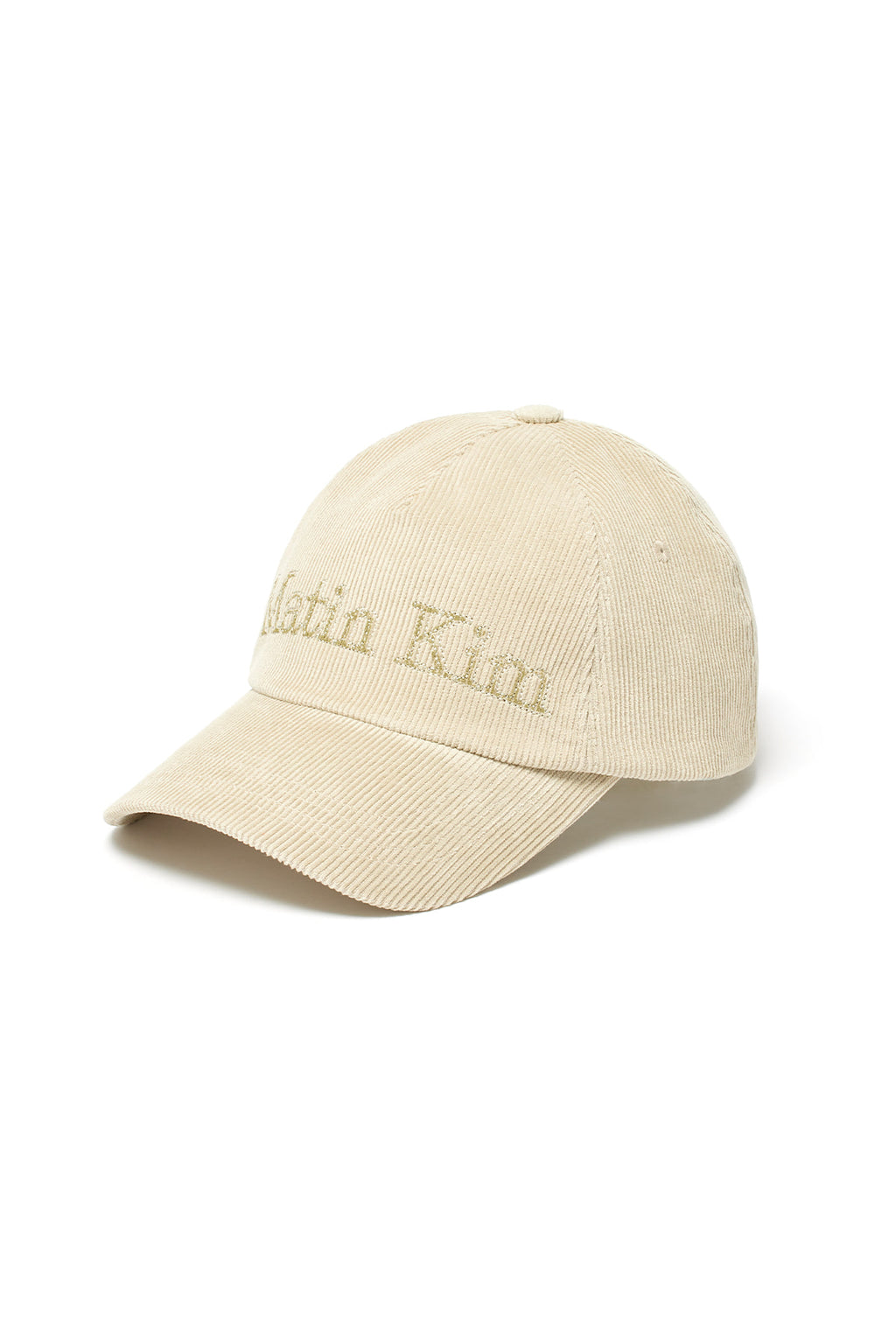 Matin Kim - Matin Corduroy Ball Cap (Light Khaki) product image 2 | TRAB K-Fashion Australia