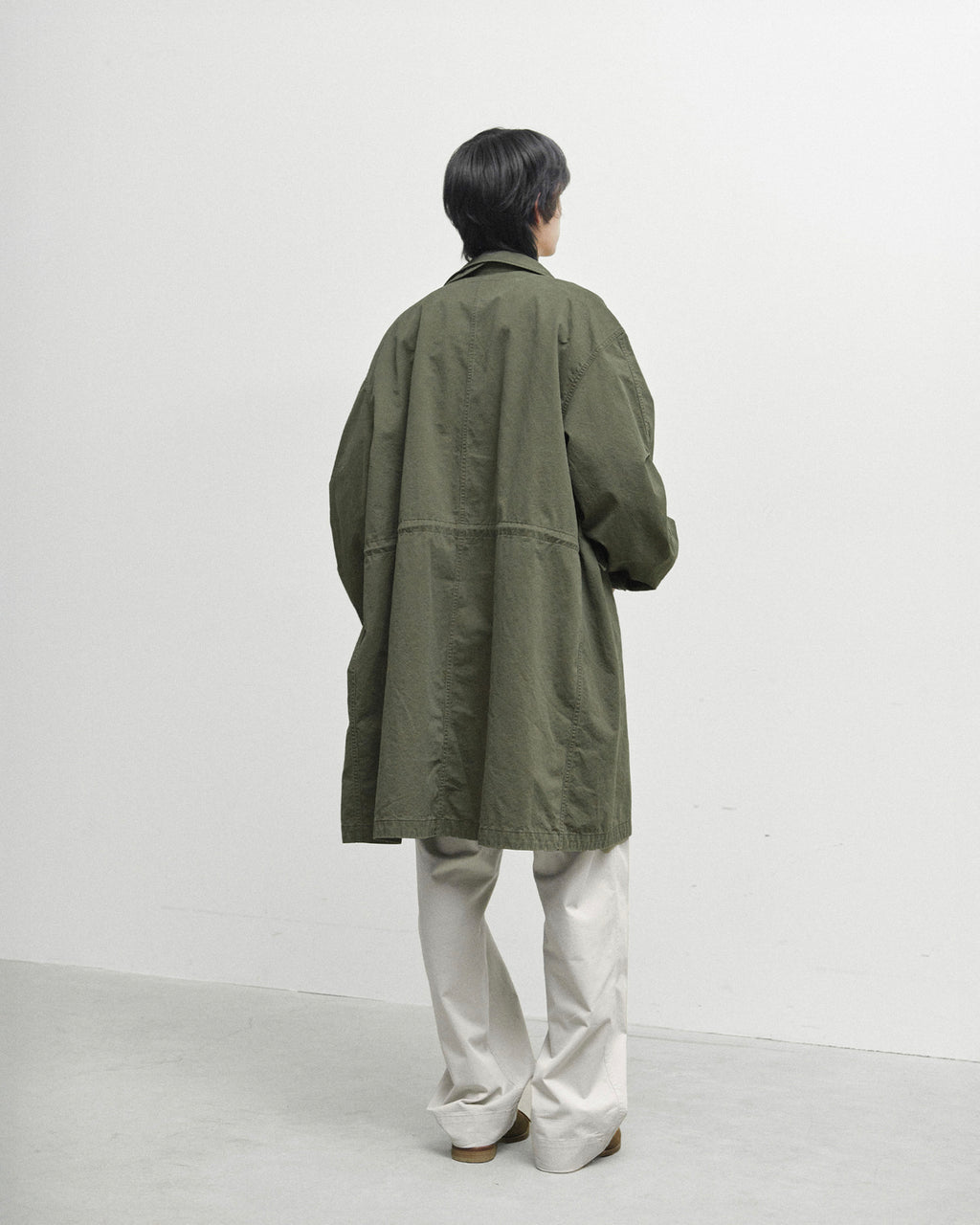 Brownyard - Washed Field Coat (Olive Grey) product image 2 | TRAB K-Fashion Australia