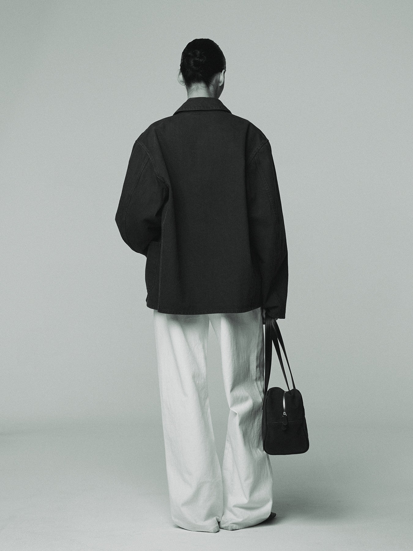 Tonywack - Wide-Leg Baggy Denim Jeans (Off White) product image 8 | TRAB K-Fashion Australia