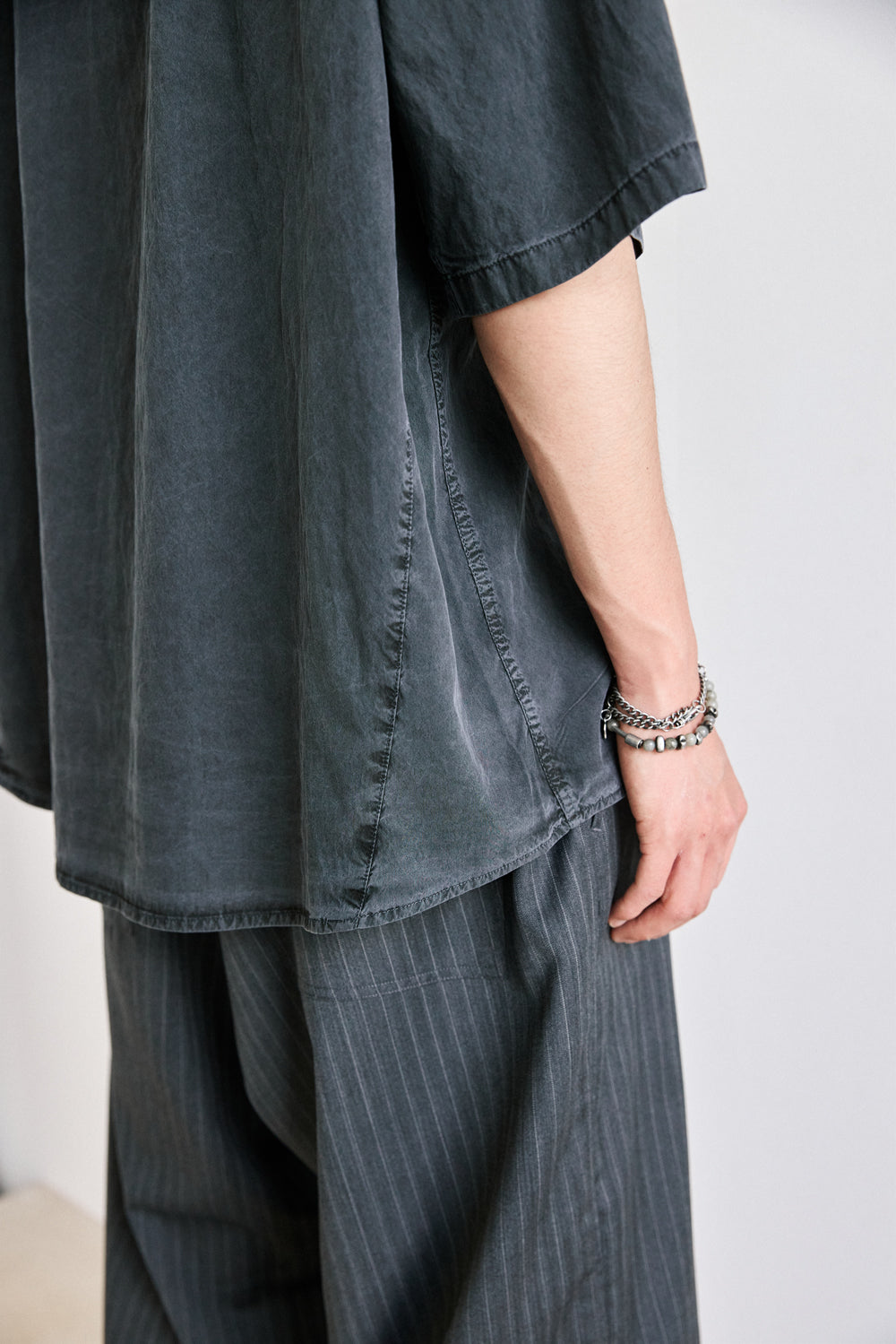 Hatchingroom - Rana Shirt 1/2 (Blue Charcoal) product image 15 | TRAB K-Fashion Australia