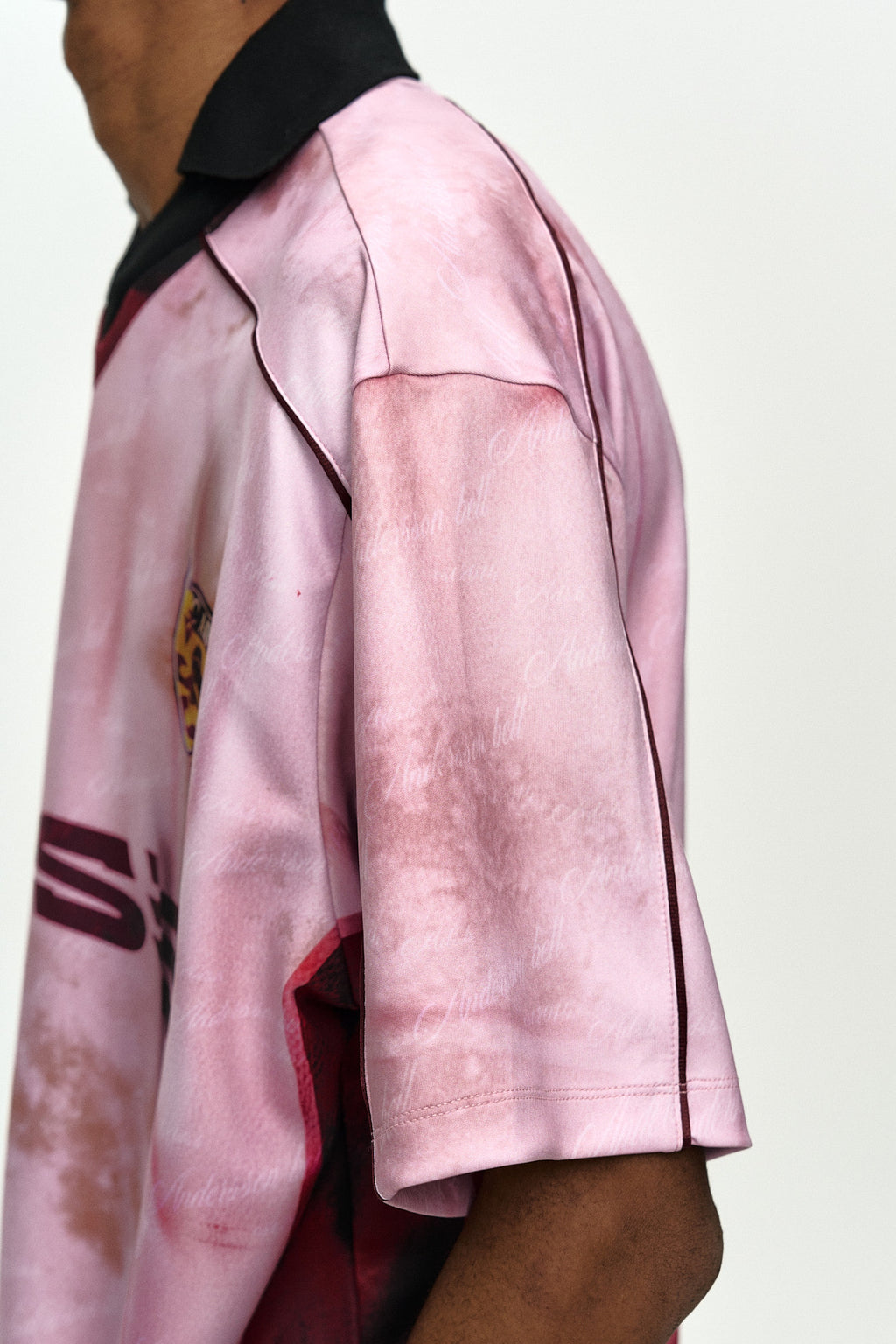 Andersson Bell - Printed Football Jersey T-Shirt (Red) product image 8 | TRAB K-Fashion Australia