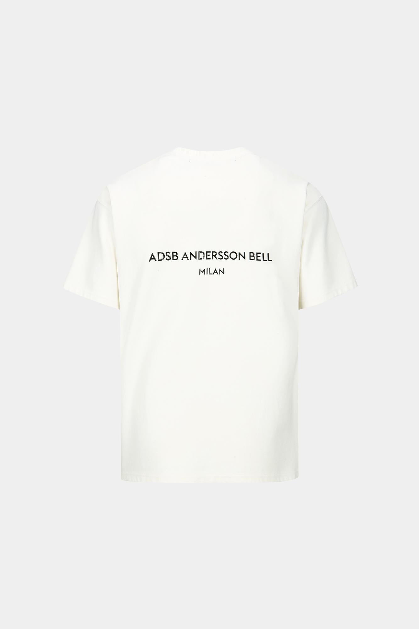Andersson Bell - Unisex Stool Patch Logo T-Shirts (White) product image 9 | TRAB K-Fashion Australia