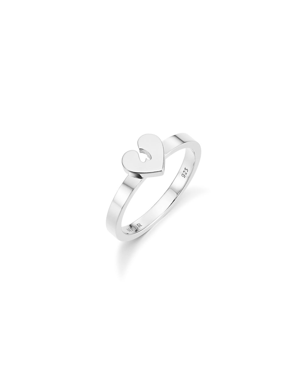 Numbering - Heart Stackable Ring #8504 product image 7 | TRAB K-Fashion Australia
