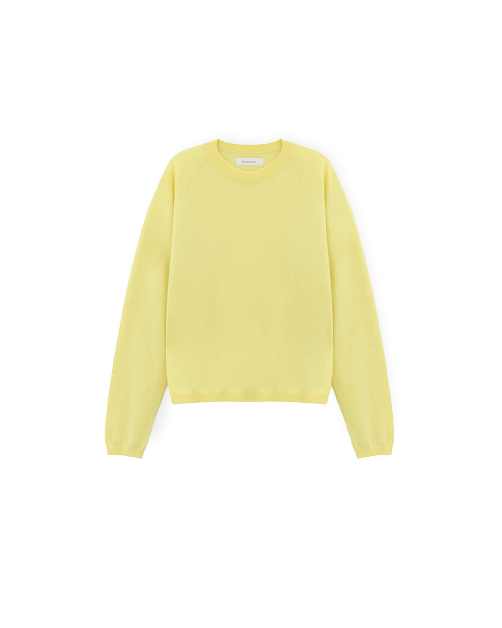 Brownyard - Super Fine Bound Neck Knit (Yellow) product image 5 | TRAB K-Fashion Australia