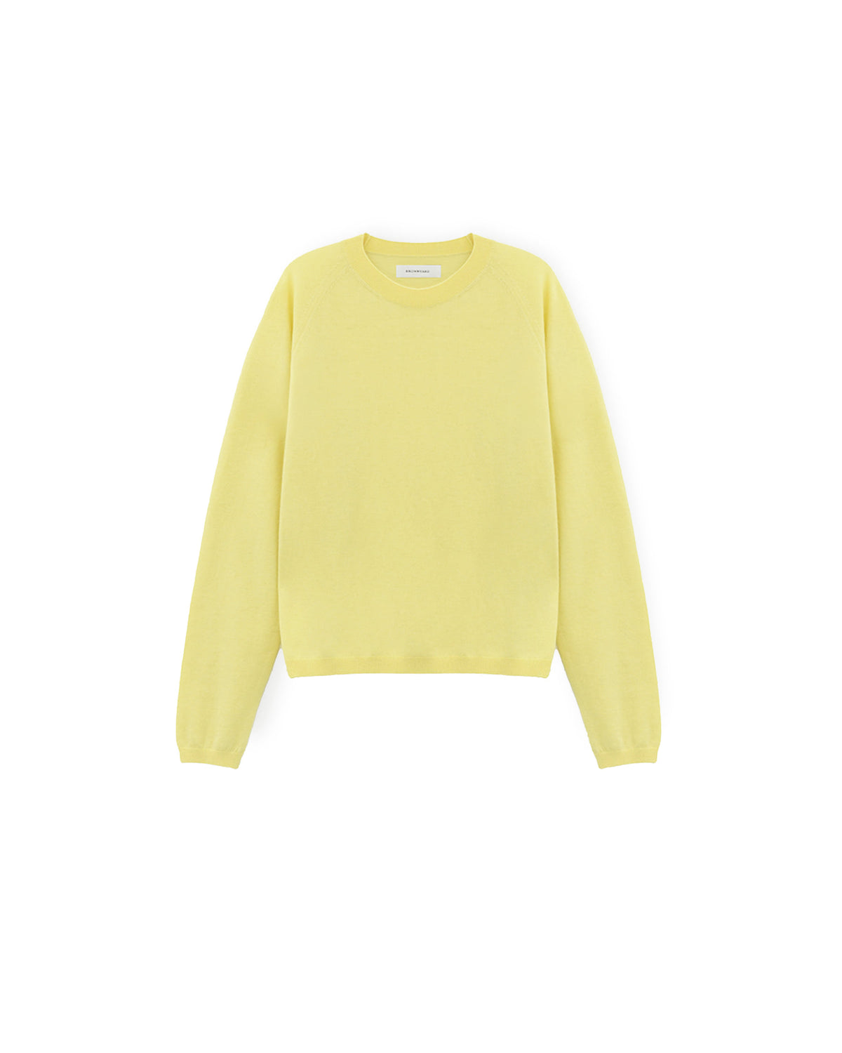 Brownyard - Super Fine Bound Neck Knit (Yellow) product image 5 | TRAB K-Fashion Australia
