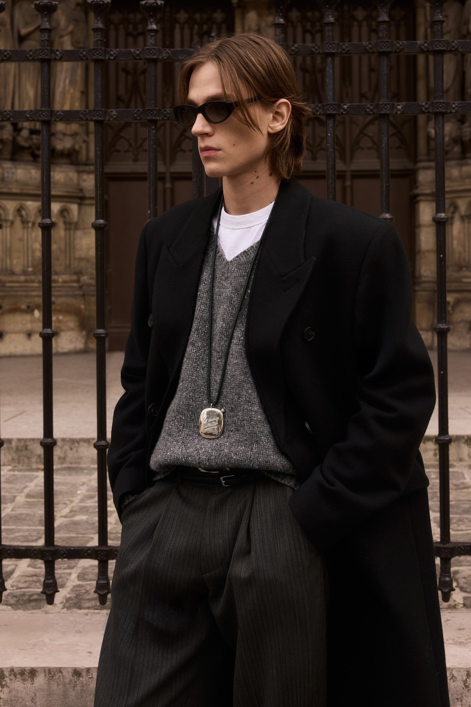 STU - Inverted Double Coat In (Black) product image 7 | TRAB K-Fashion Australia