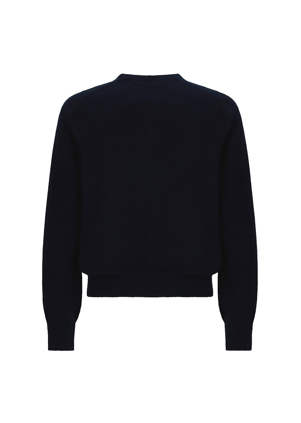Amomento - Men's Cashmere Crewneck Cardigan (Navy) product image 3 | TRAB K-Fashion Australia