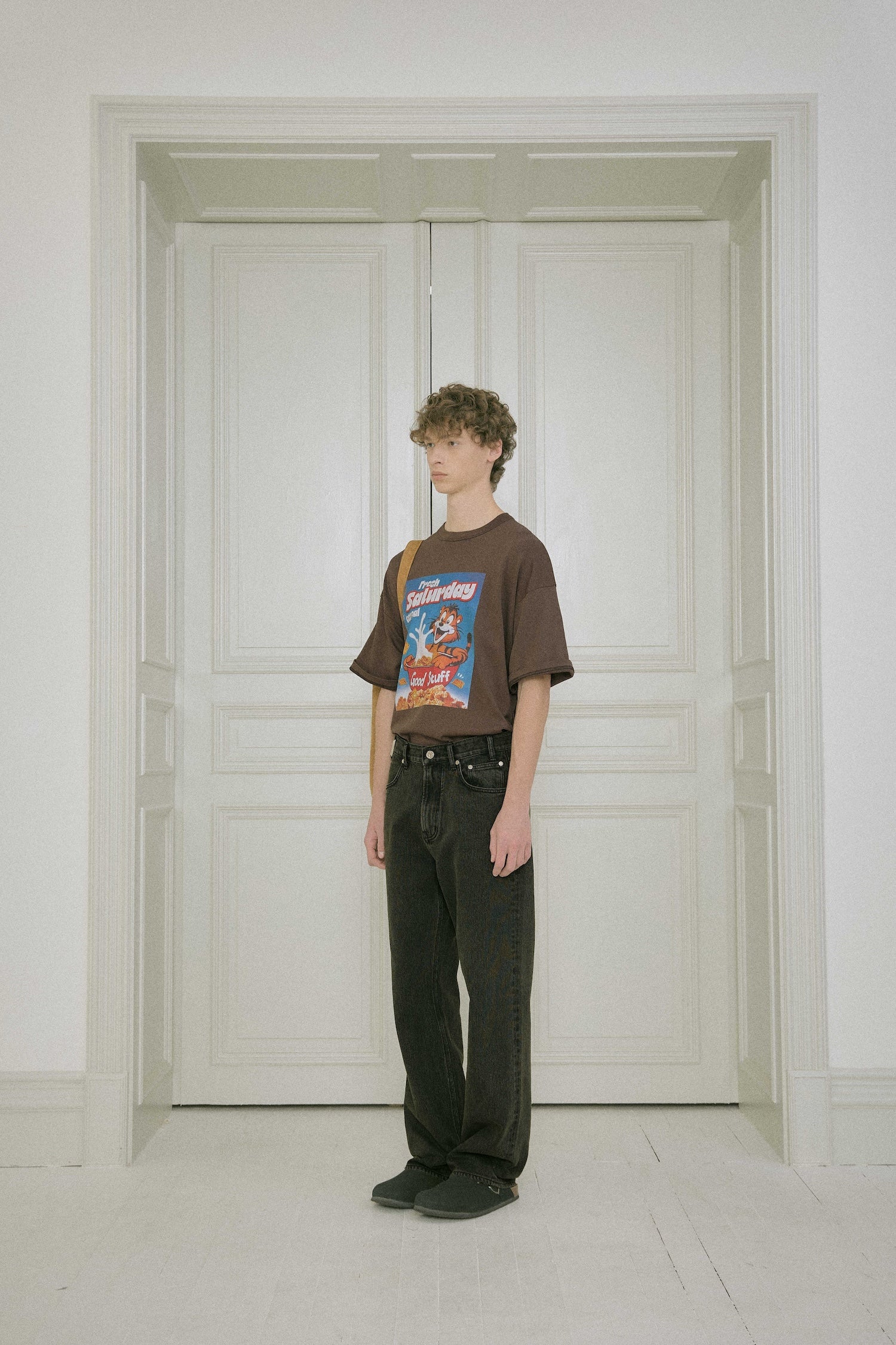 Stu - Straight Denim Pants (Green) product image 7 | TRAB K-Fashion Australia