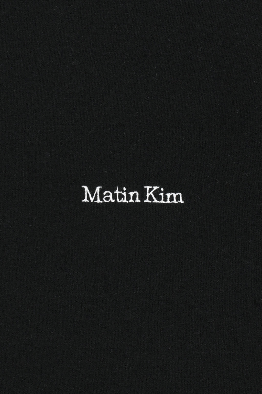 Matin Kim - [Pre-Order – Ships September 28] Cashmere Blended Panel Knit Pullover (Black) product image 6 | TRAB K-Fashion Australia