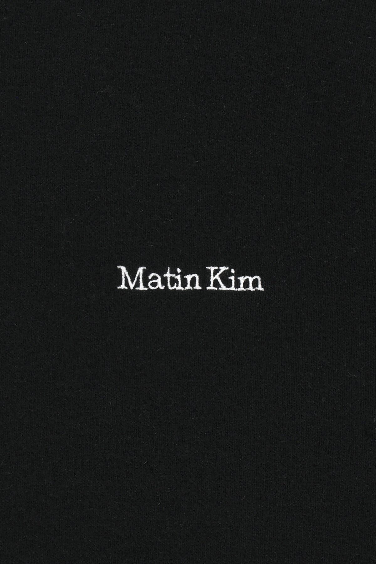 Matin Kim - [Pre-Order – Ships September 28] Cashmere Blended Panel Knit Pullover (Black) product image 6 | TRAB K-Fashion Australia