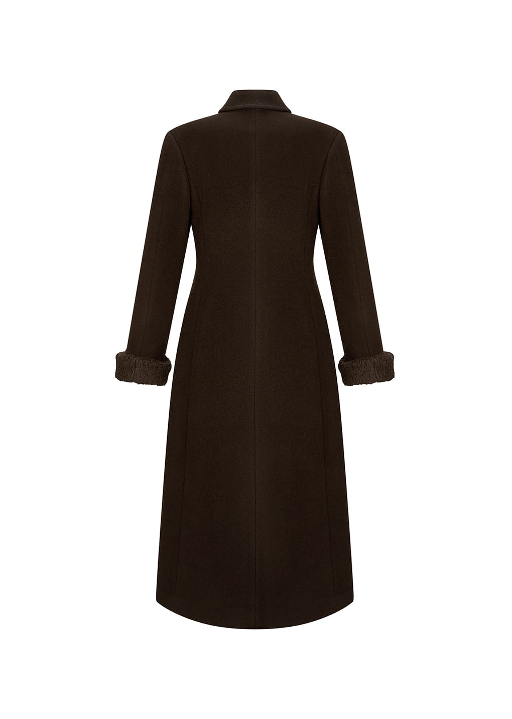 Amomento - single maxi long coat (Brown) product image 11 | TRAB K-Fashion Australia