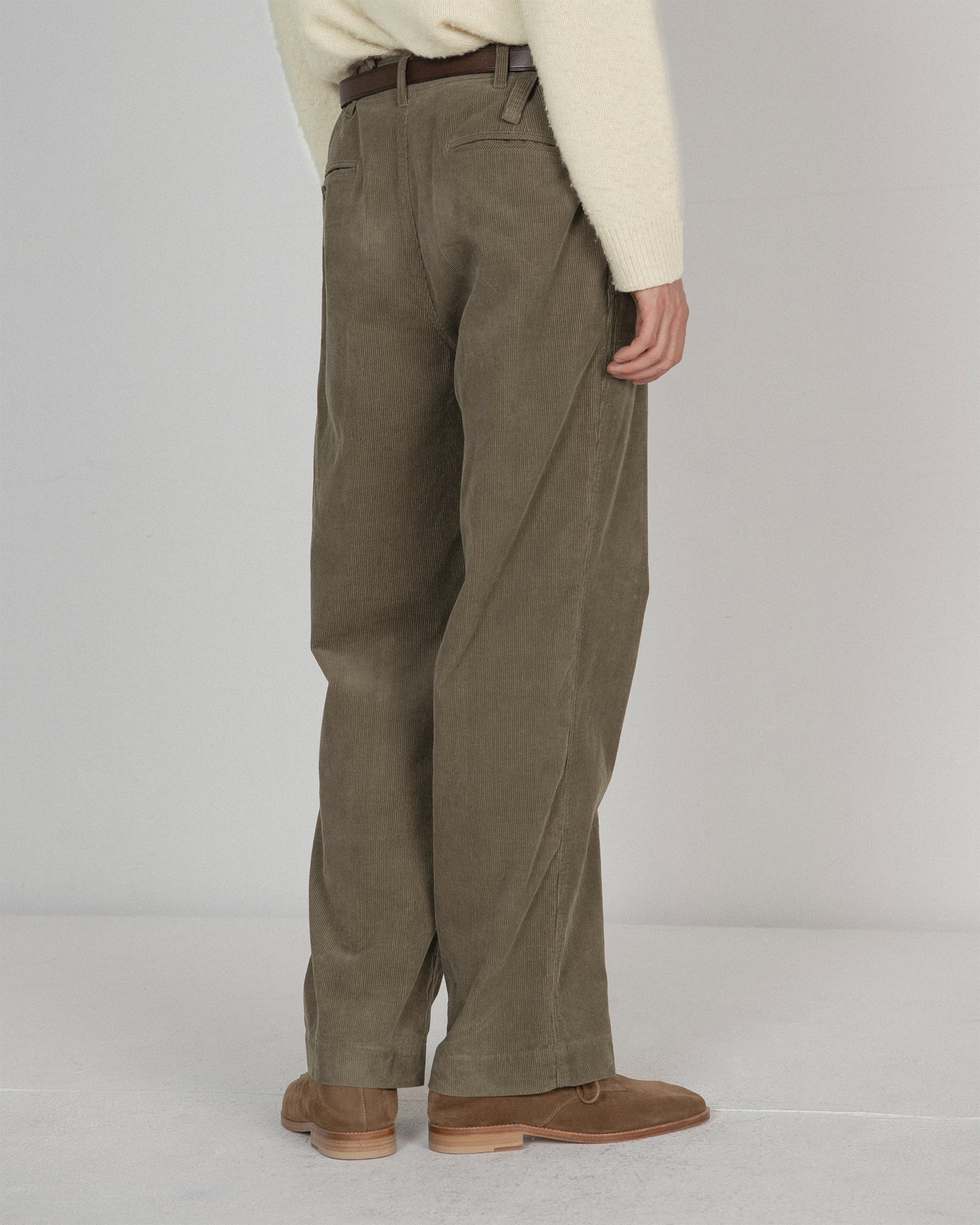 Brownyard - Washed Corduroy Pants (Mocha) product image 2 | TRAB K-Fashion Australia