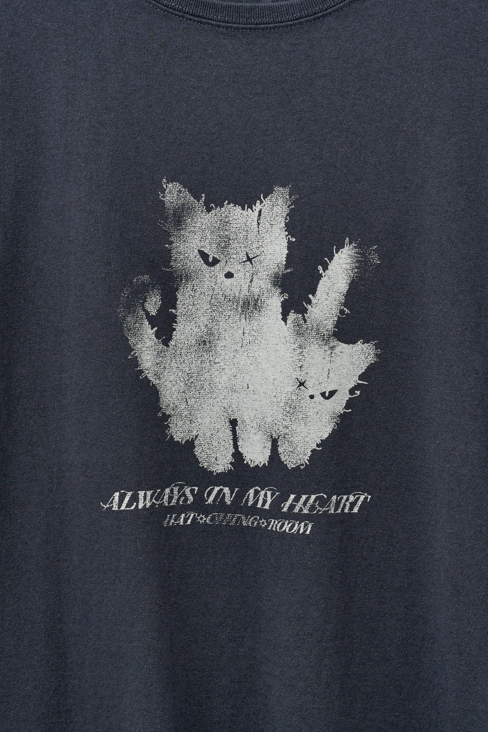 Hatchingroom - VTG Ghost Cat Tee 1/2 Dark (Navy) product image 4 | TRAB K-Fashion Australia