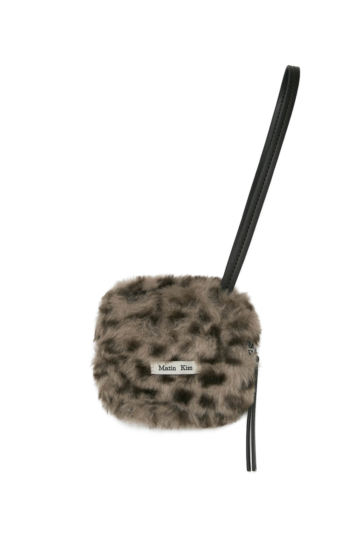 Matin Kim - Leopard Mini Pouch (Grey) product image 2 | TRAB K-Fashion Australia