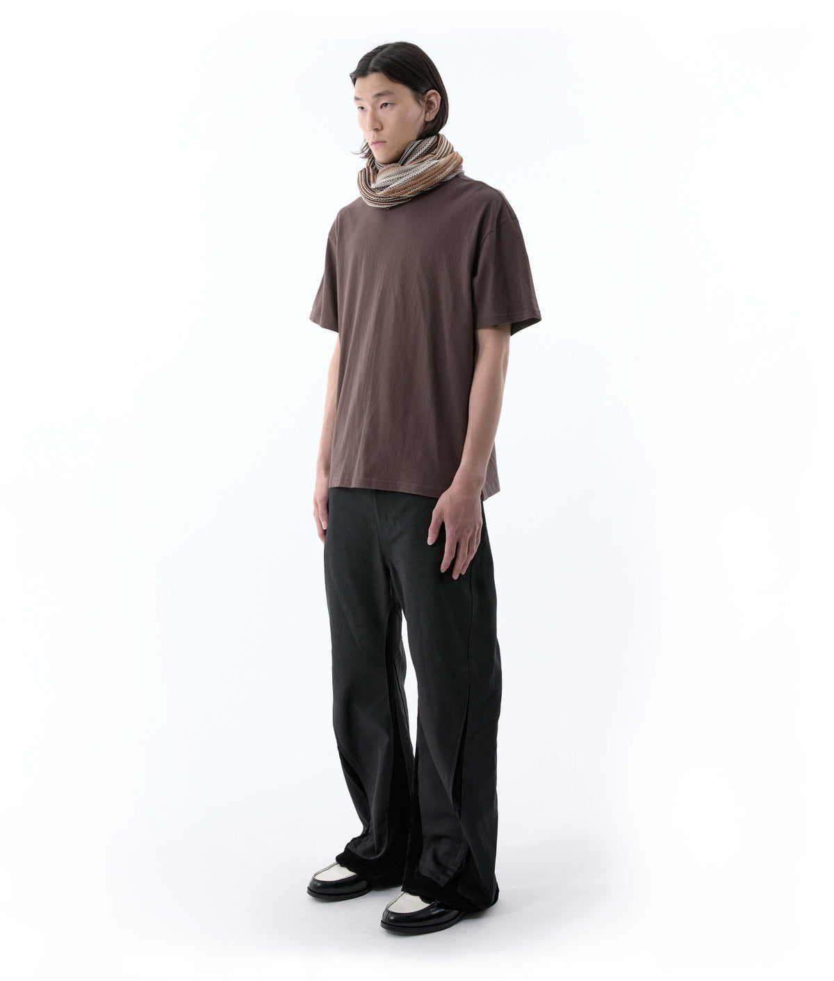 XLIM - Ep.10 02 Scarf (Multi Brown) product image 2 | TRAB K-Fashion Australia
