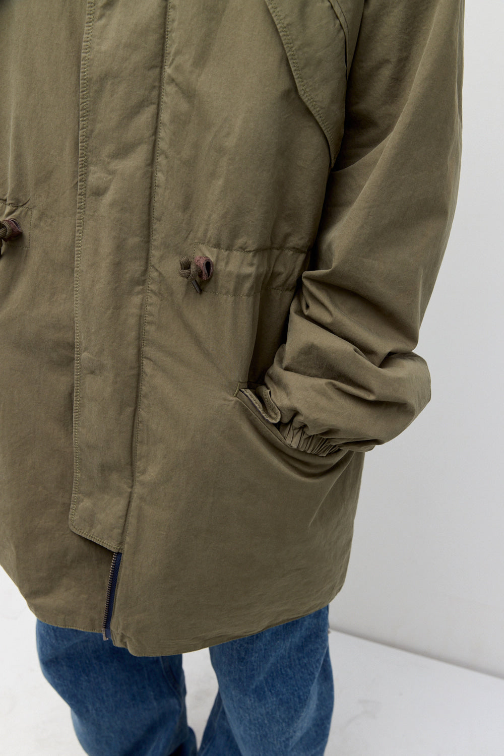 Hatchingroom - Reversible Parka (Khaki/Navy) product image 9 | TRAB K-Fashion Australia