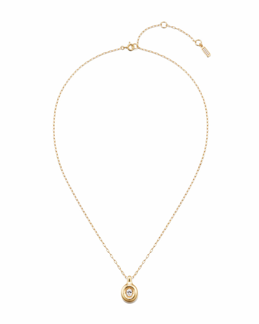 Numbering - Oval Solitaire Pendant Necklace with a Dimensional Frame #3801 product image 8 | TRAB K-Fashion Australia