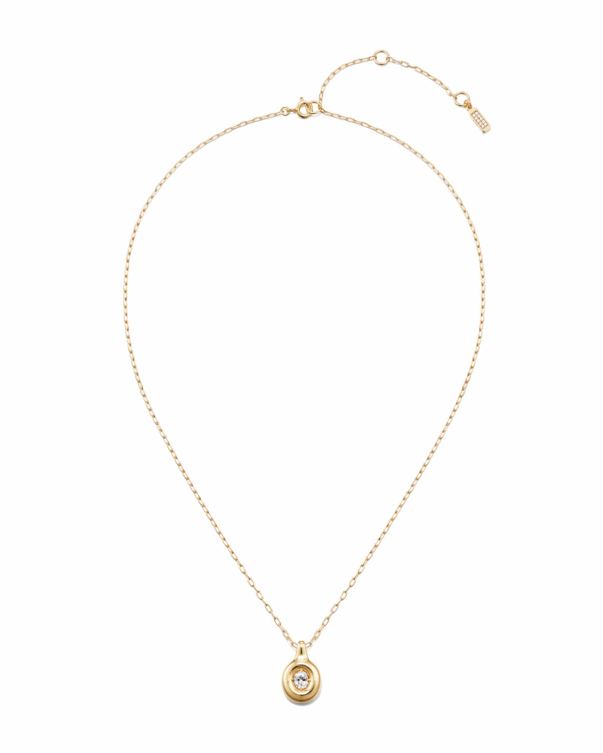 Numbering - Oval Solitaire Pendant Necklace with a Dimensional Frame #3801 product image 8 | TRAB K-Fashion Australia