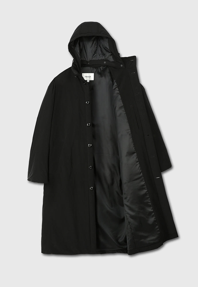 Tonywack - Goose Down Hooded Puffer Coat (Black) product image 9 | TRAB K-Fashion Australia