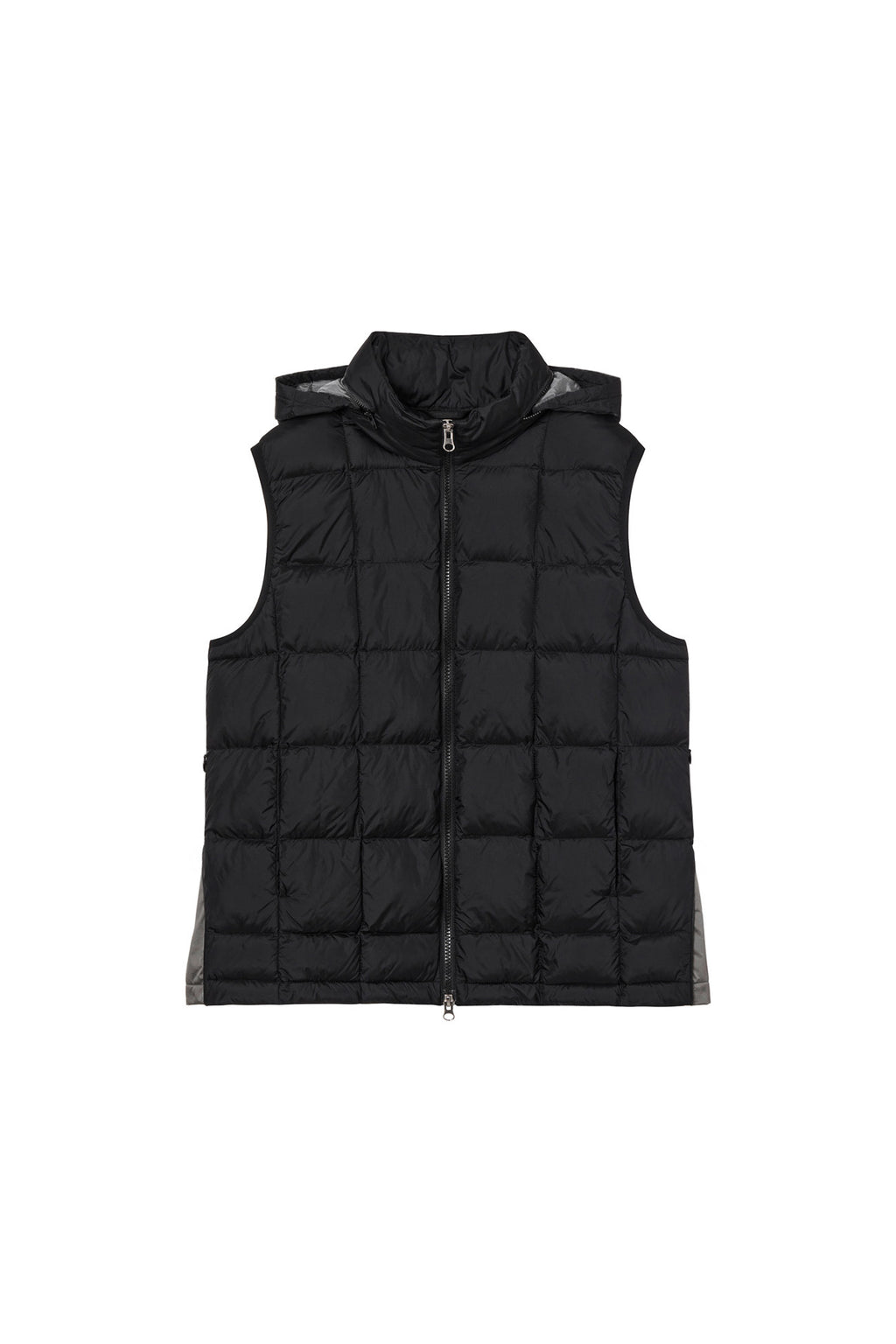 Deinet - Point Wellon Hood Vest (Black) product image 1 | TRAB K-Fashion Australia