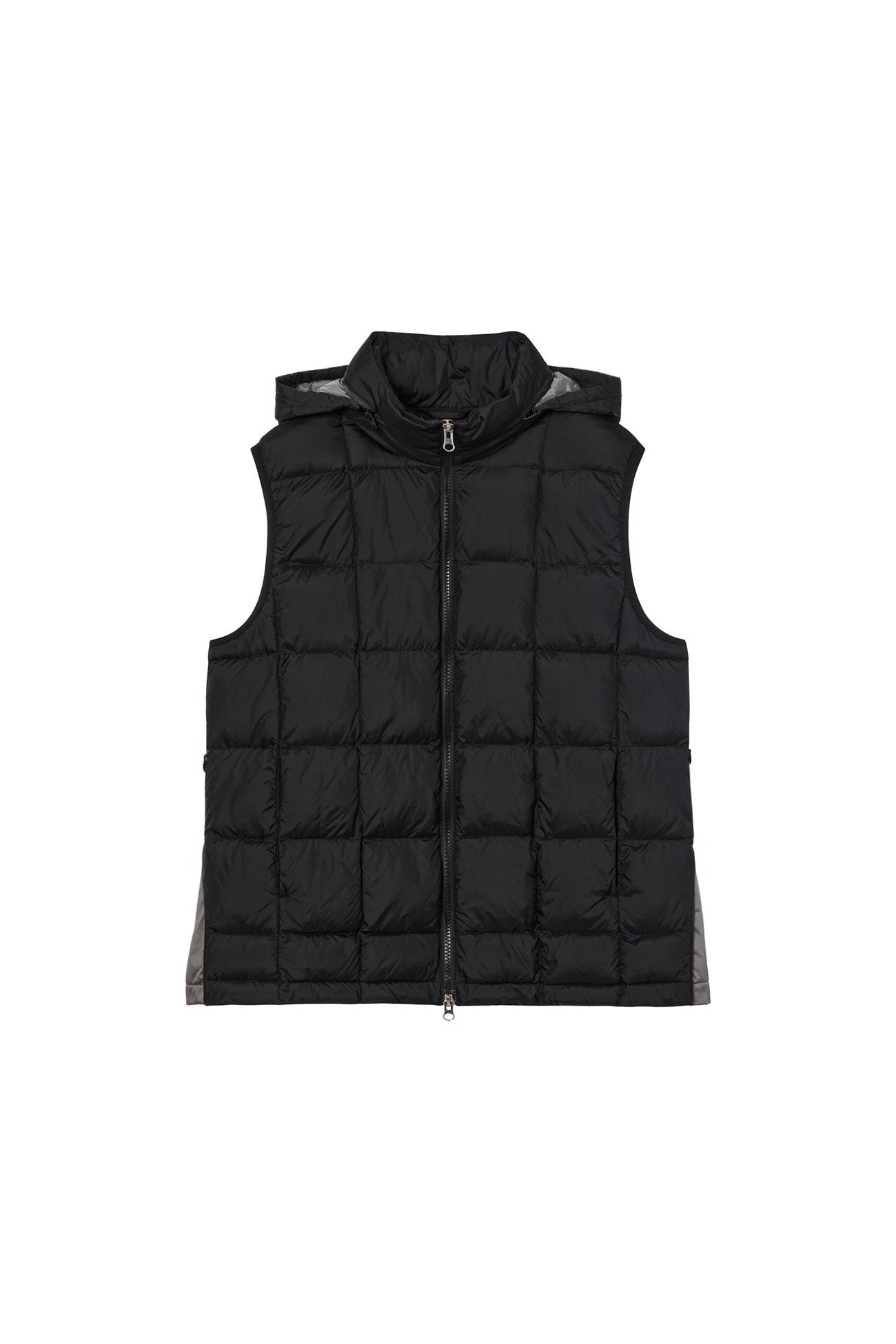 Deinet - Point Wellon Hood Vest (Black) product image 1 | TRAB K-Fashion Australia