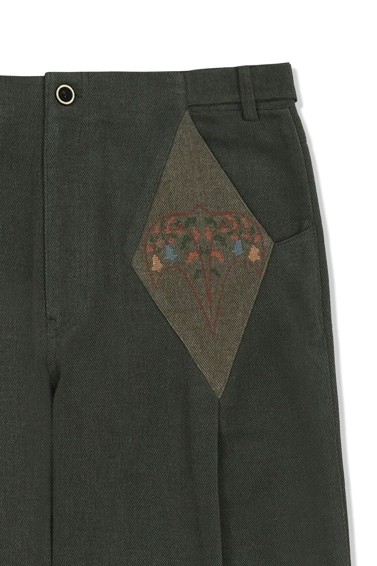 Ioedle - Kite Flying Tuck Pants (Gray) product image 4 | TRAB K-Fashion Australia