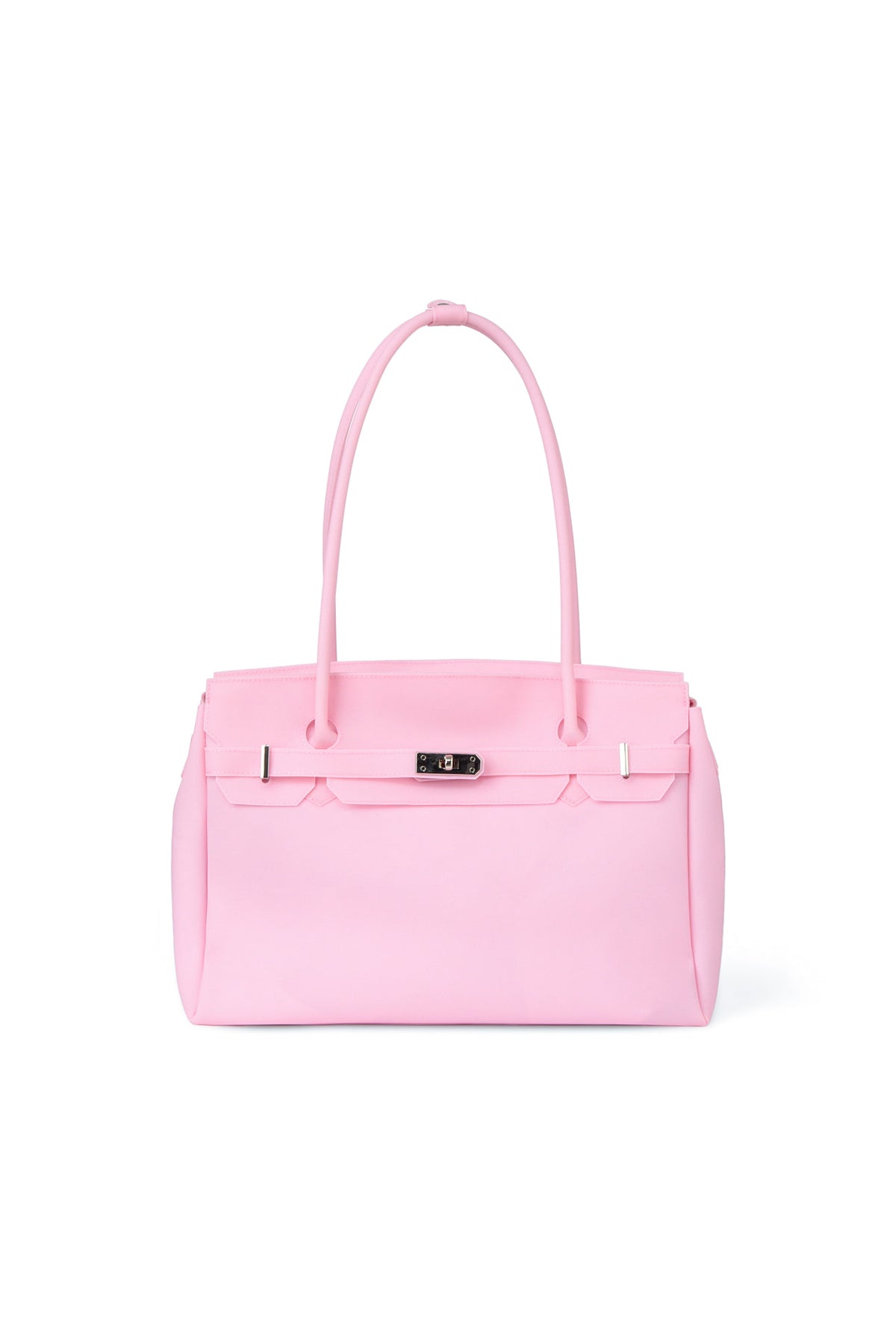 Deinet - [free Card Wallet] Jelly Two-Way Big Bag (Pink) product image 1 | TRAB K-Fashion Australia