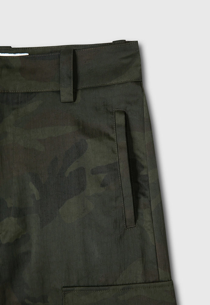 Tonywack - Camouflage Nylon Cargo Pants (Dark Olive) product image 13 | TRAB K-Fashion Australia