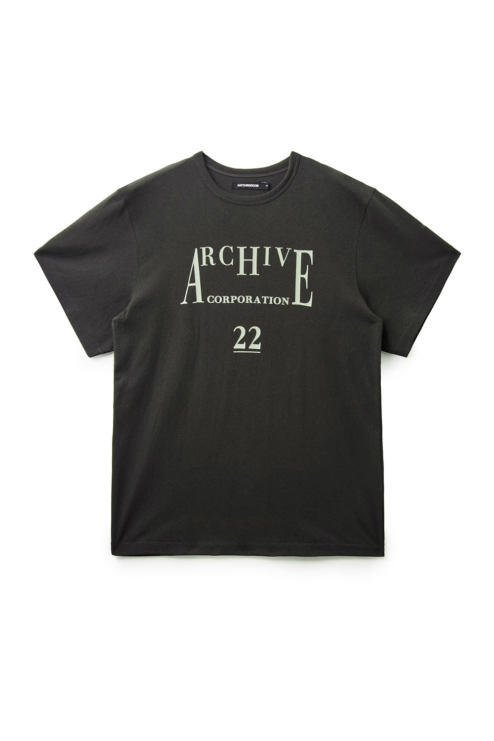 Hatchingroom - Archive Corporation Tee (Charcoal) product image 1 | TRAB K-Fashion Australia