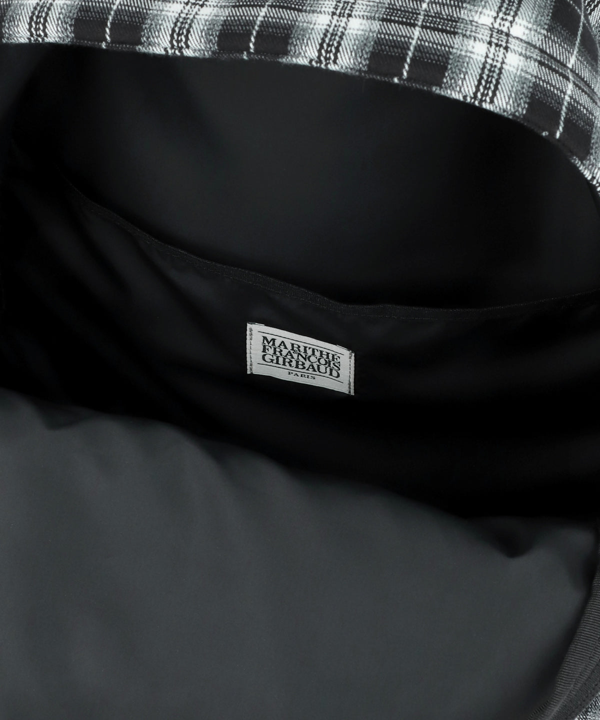 Marithe & Francois Girbaud - Classic Logo Day Backpack (Check) product image 6 | TRAB K-Fashion Australia