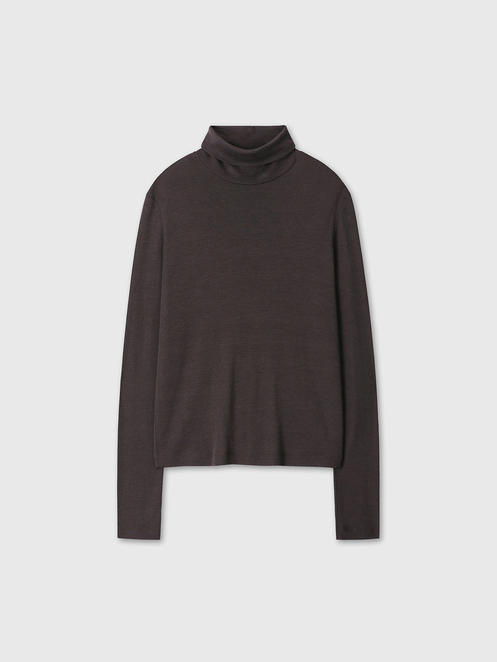 Tonywack - Light Wool Slim Roll Neck (Espresso) product image 7 | TRAB K-Fashion Australia