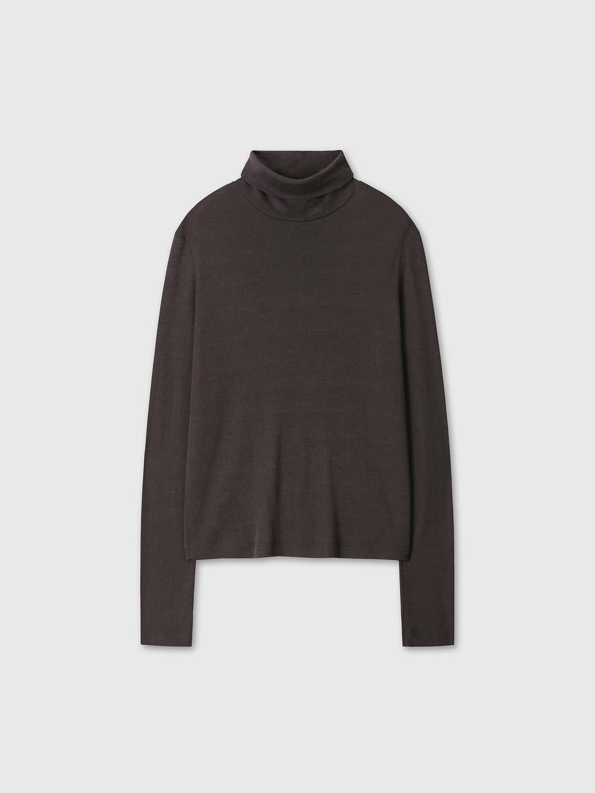 Tonywack - Light Wool Slim Roll Neck (Espresso) product image 7 | TRAB K-Fashion Australia