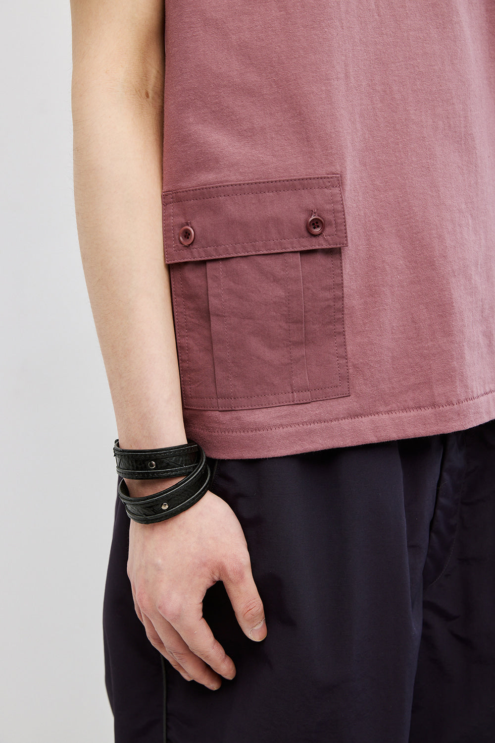 Hatchingroom - Multi Pocket Tee (Pink) product image 17 | TRAB K-Fashion Australia