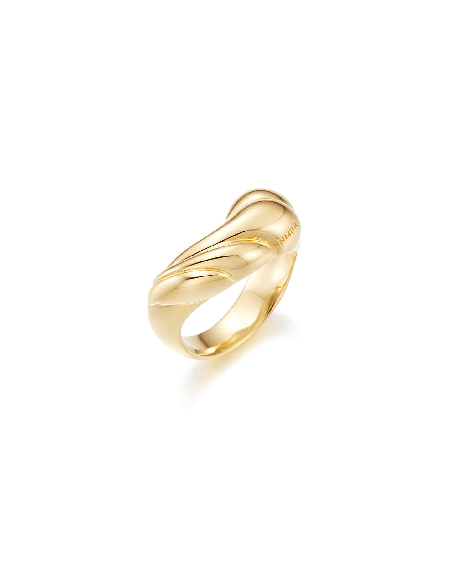 Numbering - Bold Wavy Ring #7417 product image 6 | TRAB K-Fashion Australia