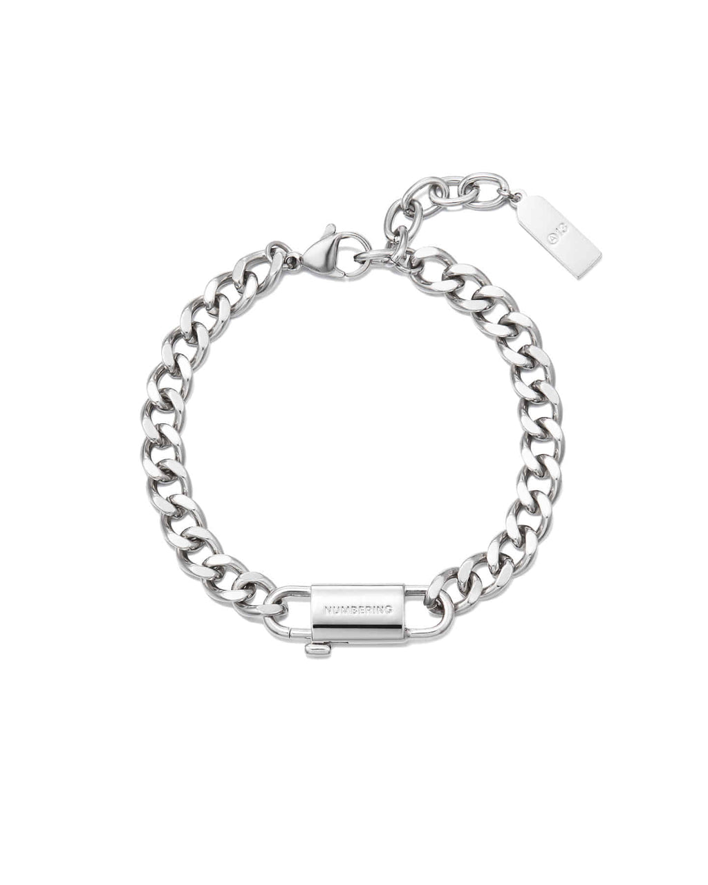Numbering - Plate Clasp Chain Bracelet #5961 product image 4 | TRAB K-Fashion Australia