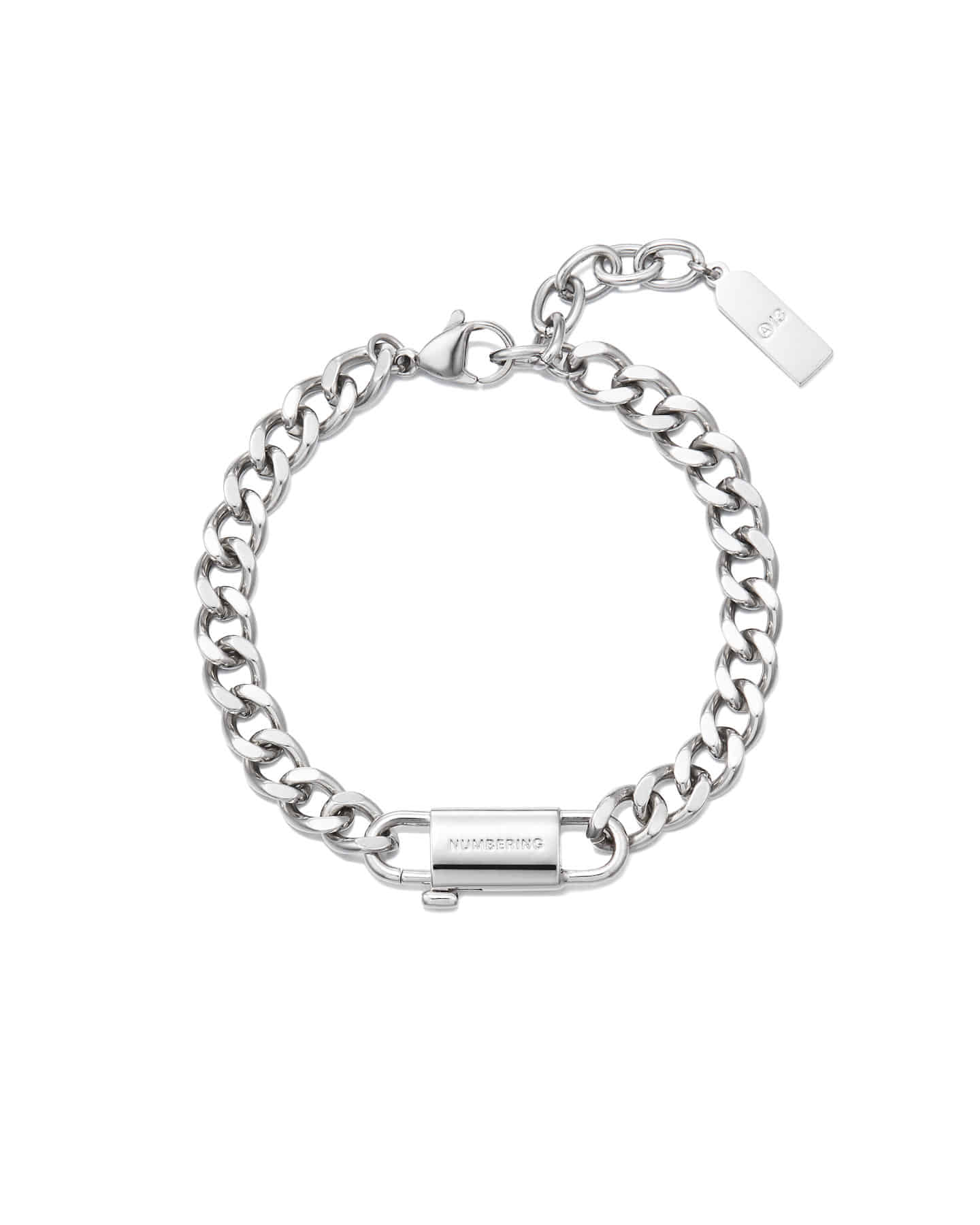 Numbering - Plate Clasp Chain Bracelet #5961 product image 4 | TRAB K-Fashion Australia