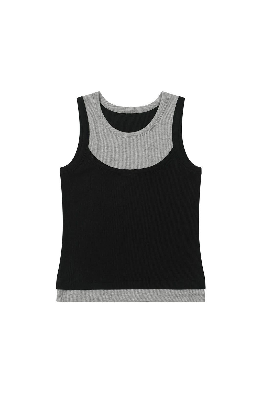 Deinet - D-Contrast Sleeveless (Black) product image 10 | TRAB K-Fashion Australia