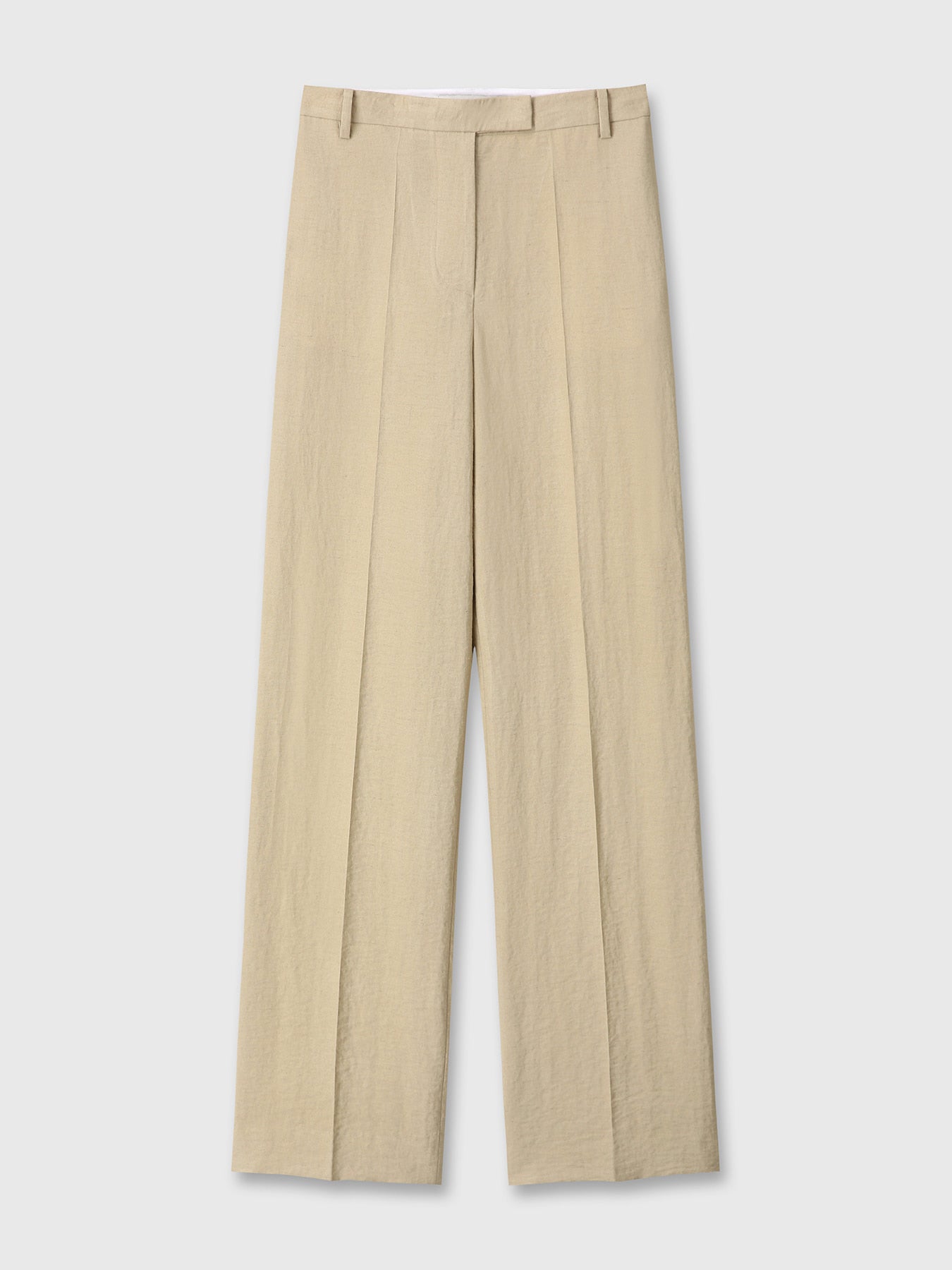 Tonywack - Linen Twill Straight Trousers (Sand) product image 6 | TRAB K-Fashion Australia