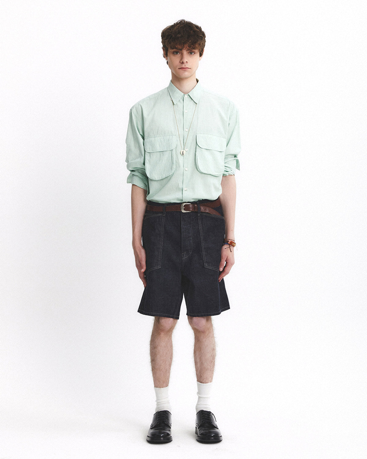 Eastlogue - Comfy Wide Shirts (L.green) product image 1 | TRAB K-Fashion Australia