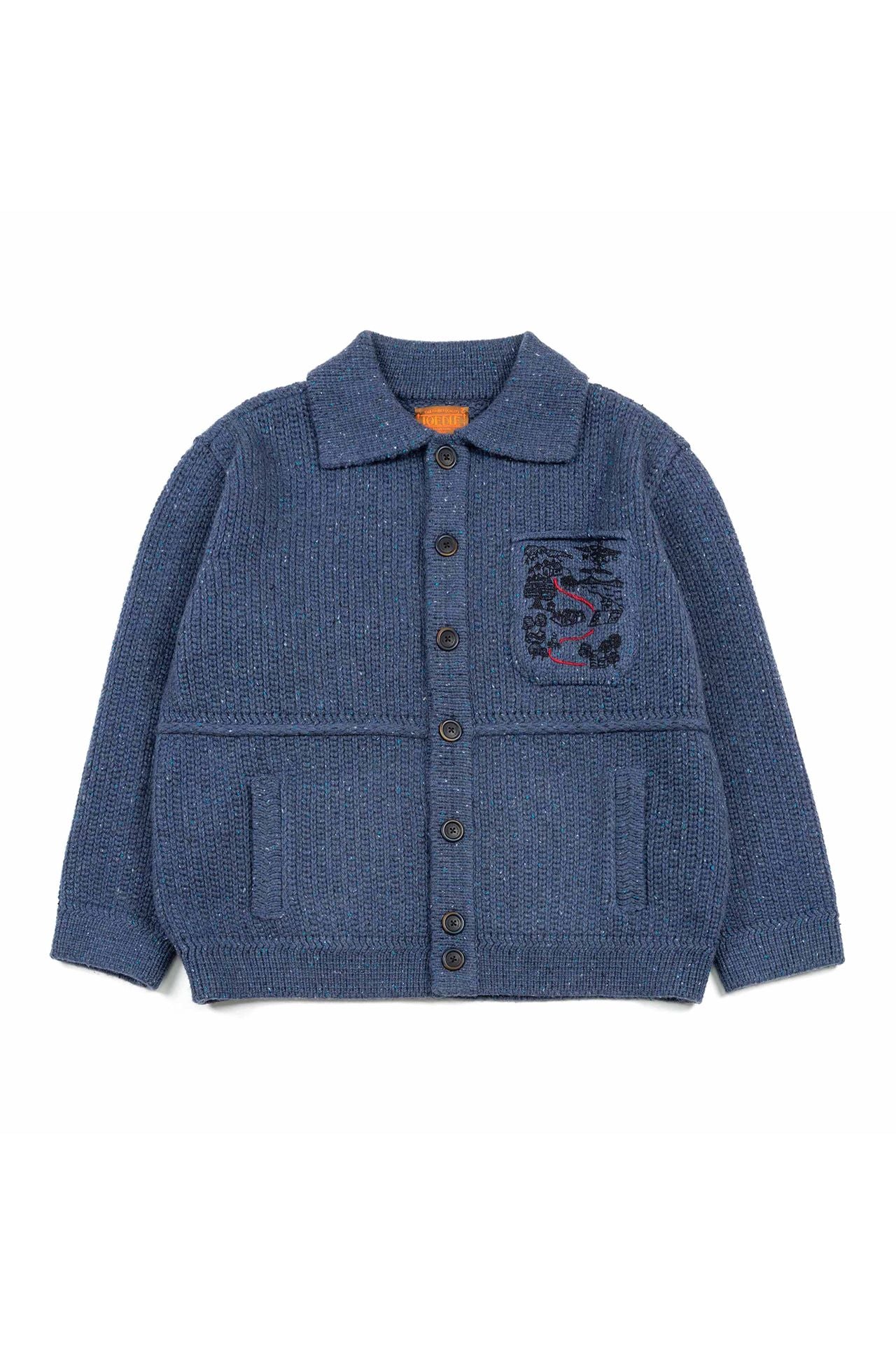 Ioedle - Guide To Memories Knit Jacket (Blue) product image 2 | TRAB K-Fashion Australia