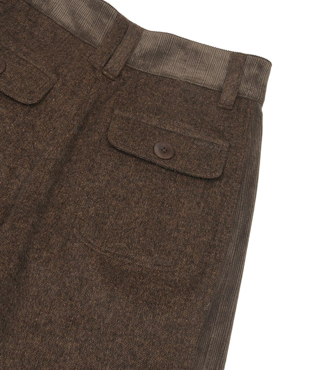 Coyseio - Side Panel Wide Pants (Brown) product image 16 | TRAB K-Fashion Australia