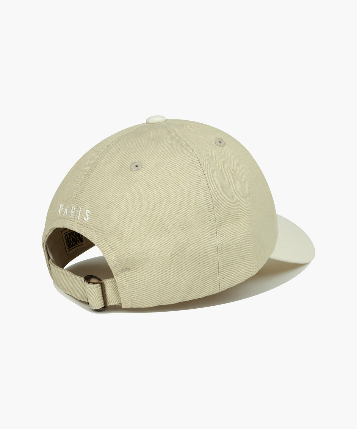 Marithe & Francois Girbaud - Typo Logo Color Block Covered Cap (Ivory) product image 2 | TRAB K-Fashion Australia