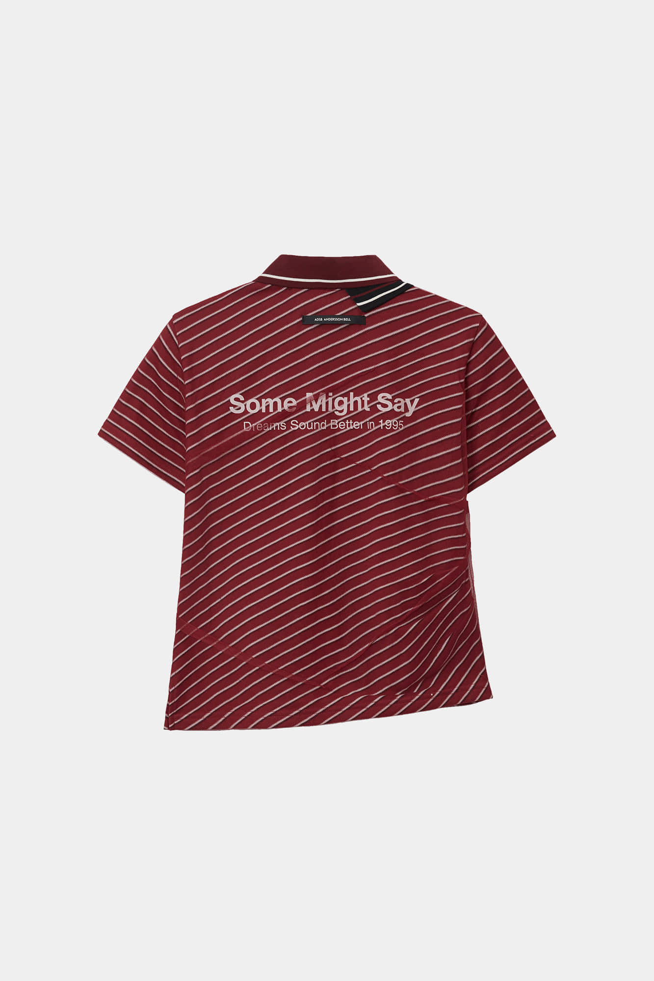 Andersson Bell - Twisted Pk Polo Top (Red) product image 9 | TRAB K-Fashion Australia