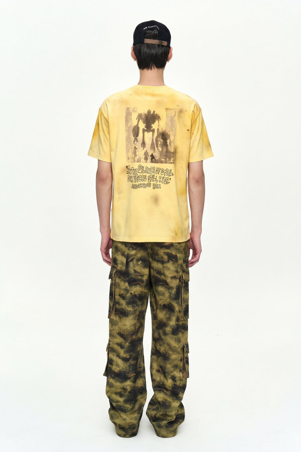 Andersson Bell - Unisex Alien Machinery T-Shirt (Yellow) product image 4 | TRAB K-Fashion Australia