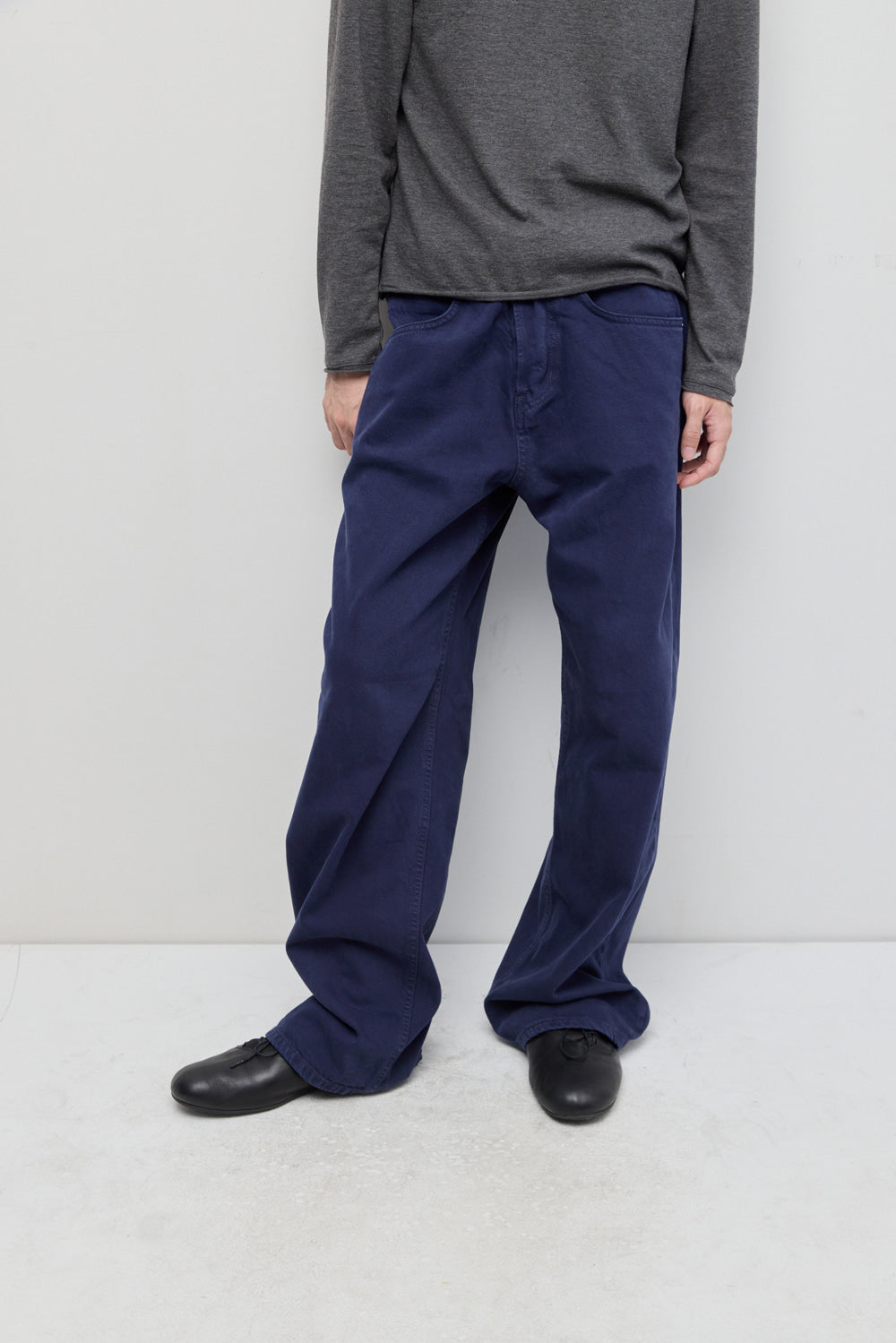 Hatchingroom - Regular Selvedge Jeans Over Dyed French (Blue) product image 18 | TRAB K-Fashion Australia