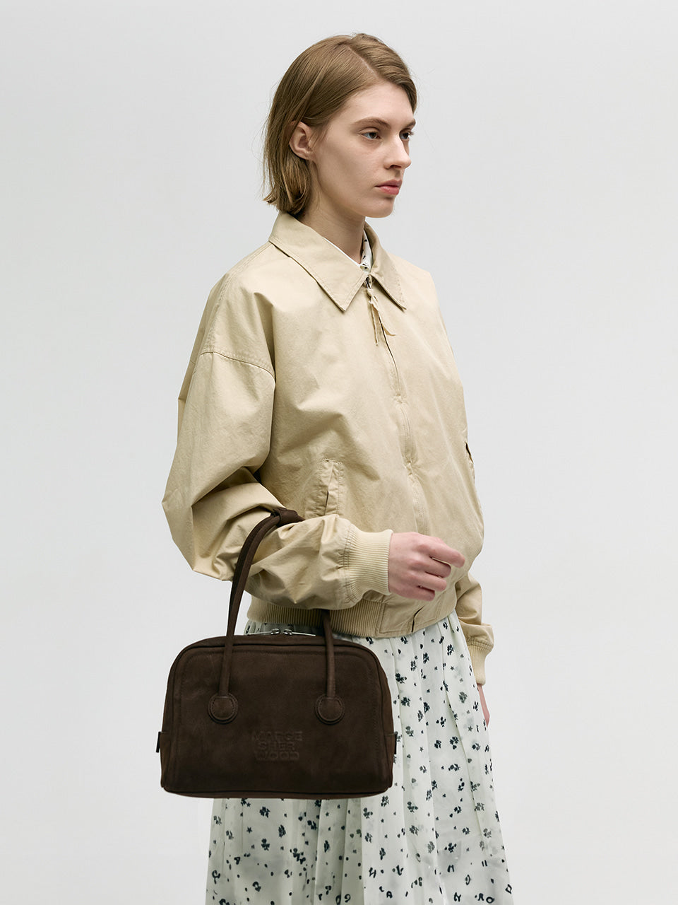 Marge Sherwood - Soft Tote (Hush Nubuck) product image 2 | TRAB K-Fashion Australia