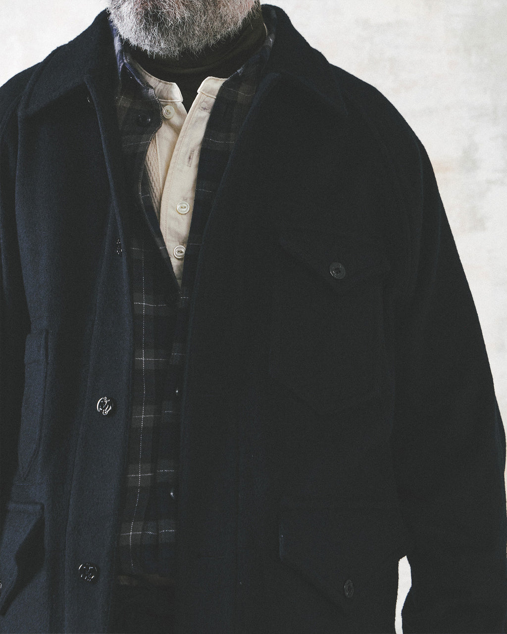 Eastlogue - Treasure Jacket (D.navy Wool) product image 3 | TRAB K-Fashion Australia